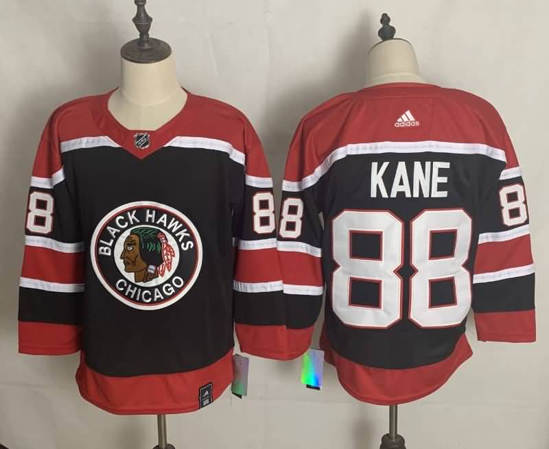 Chicago Blackhawks Black #88 KANE NHL Jersey