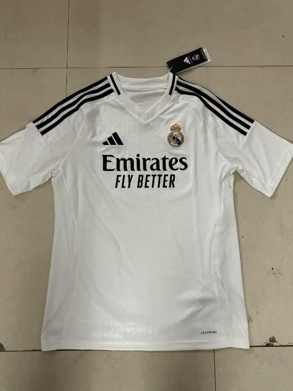 AAA Quality Real Madrid 24/25 Home Soccer Jersey (Leaked)