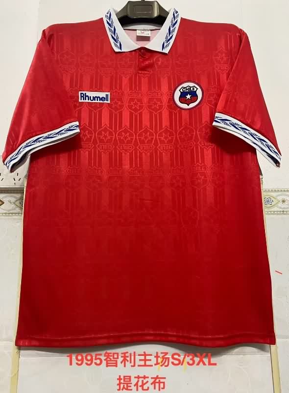 AAA Quality Chile 1995 Home Retro Soccer Jersey AAA Quality Chile 1995 Home Retro Soccer Jersey