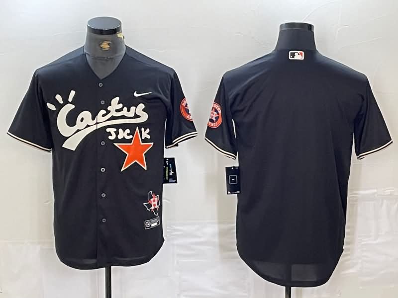 Houston Astros Black MLB Jersey 05