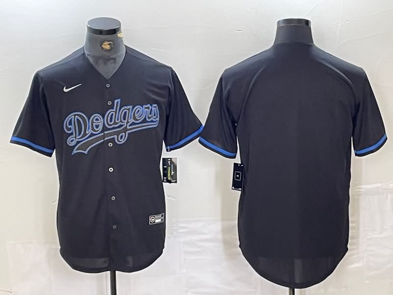 Los Angeles Dodgers Black MLB Jersey 08