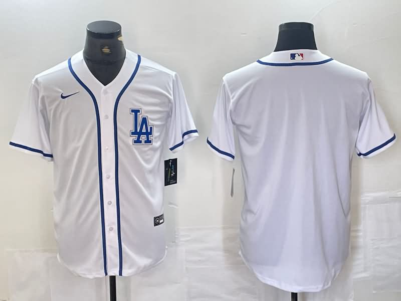 Los Angeles Dodgers White MLB Jersey 07