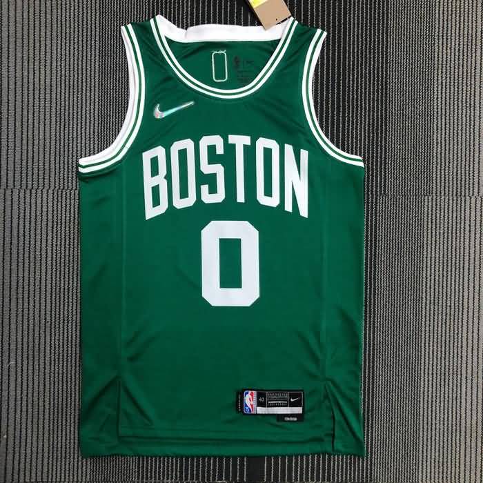 Boston Celtics 21/22 Green Basketball Jersey (Hot Press)