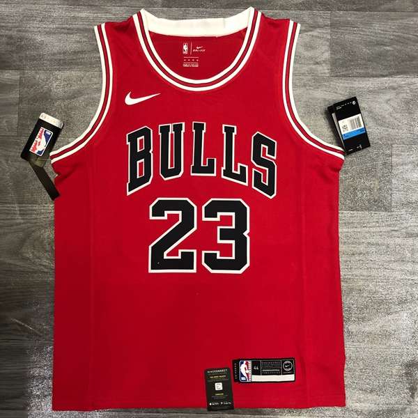 Chicago Bulls Red Classics Basketball Jersey (Hot Press)