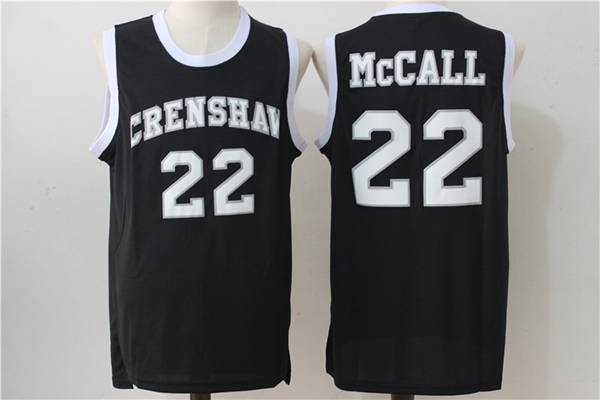 Movie Black #22 McCALL Basketball Jersey (Stitched)