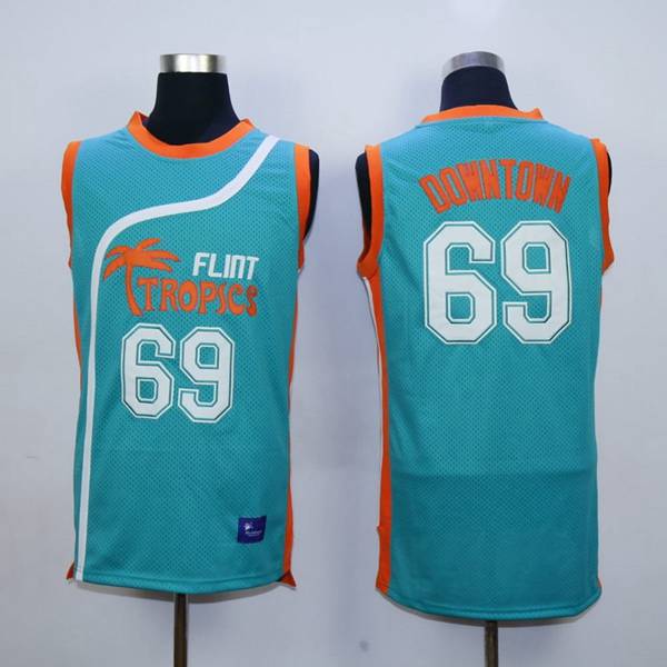 Movie Green #69 DOWNTOWN Basketball Jersey (Stitched)