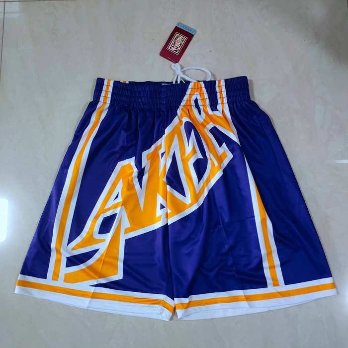 Los Angeles Lakers Mitchell&Ness Purple NBA Shorts