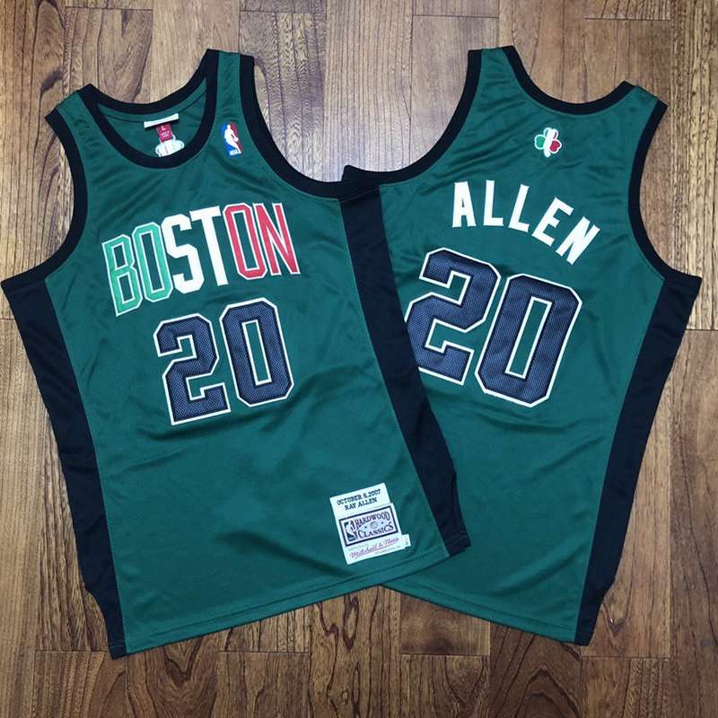 Boston Celtics 2007 Green #20 ALLEN Classics Basketball Jersey (Closely Stitched)