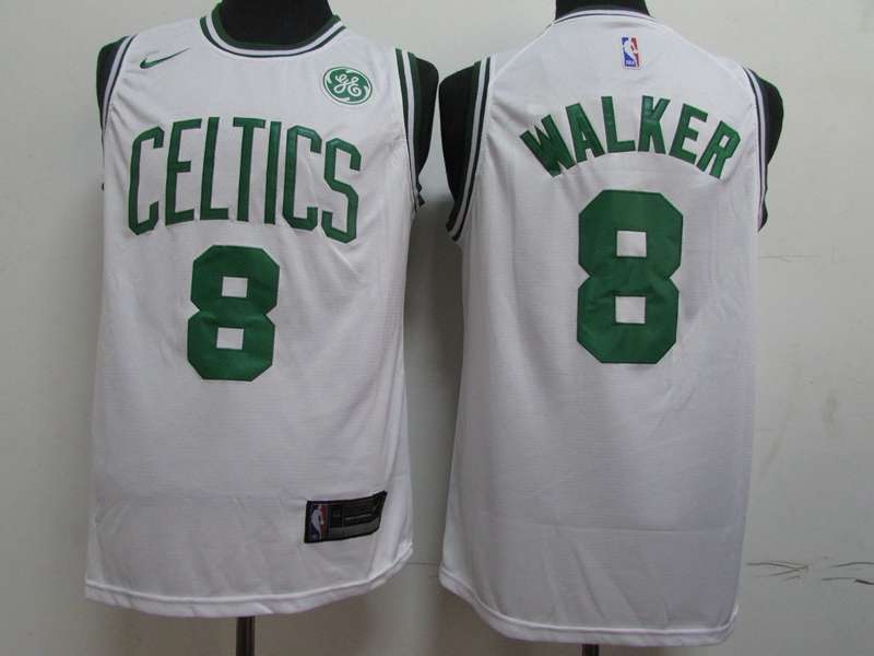 Boston Celtics 20/21 White #8 WALKER Basketball Jersey (Stitched)