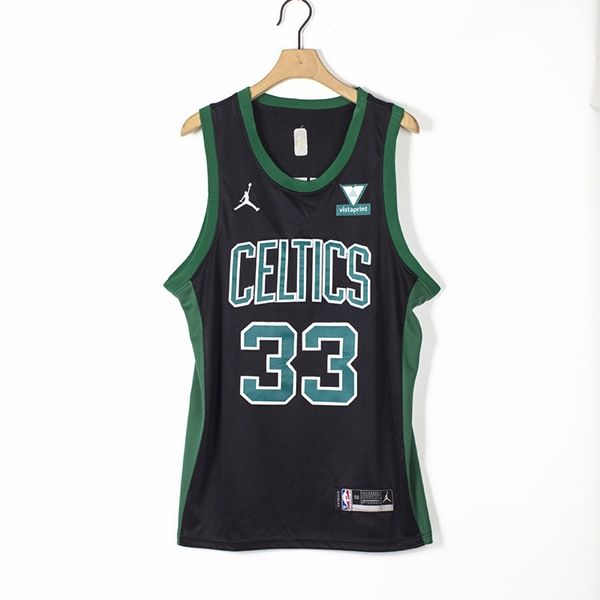20/21 Boston Celtics Black #33 BIRD AJ Basketball Jersey (Stitched)