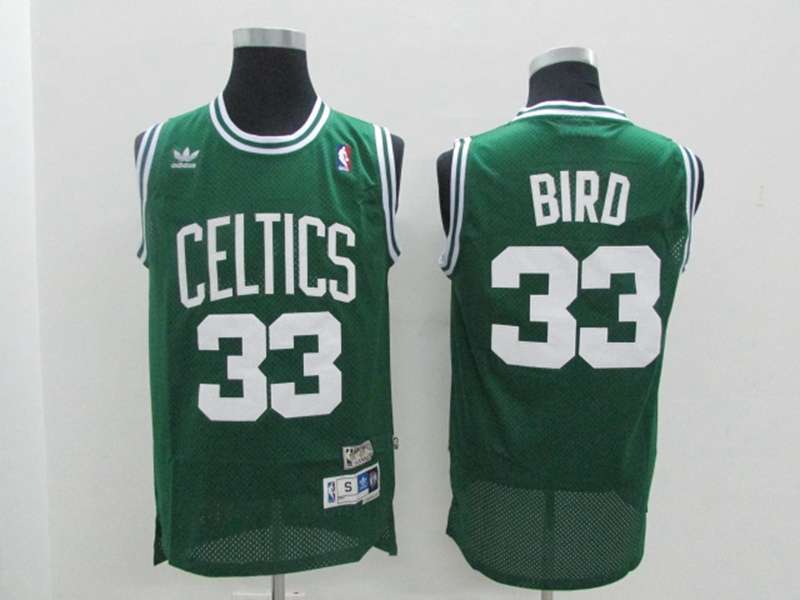 Boston Celtics Green #33 BIRD Classics Basketball Jersey 02 (Stitched)