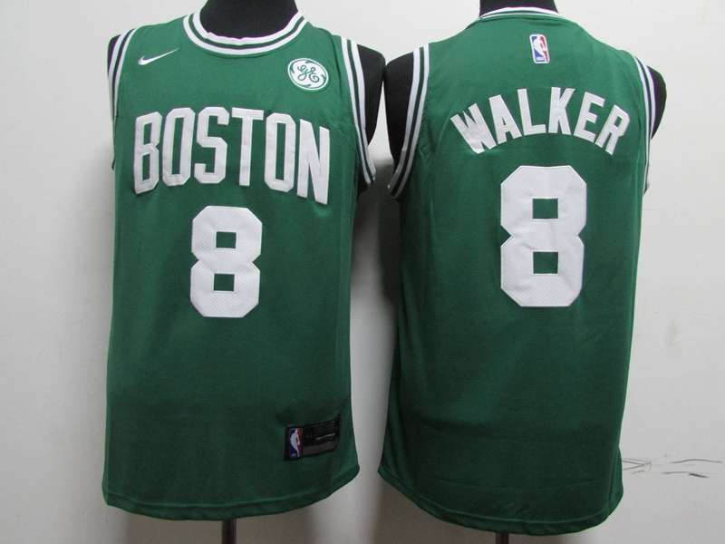 Boston Celtics Green #8 WALKER Basketball Jersey (Stitched)