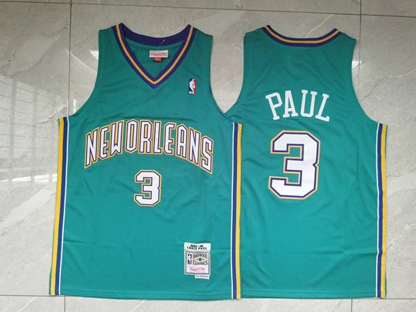 2005/06 Charlotte Hornets Green #3 PAUL Classics Basketball Jersey (Stitched)