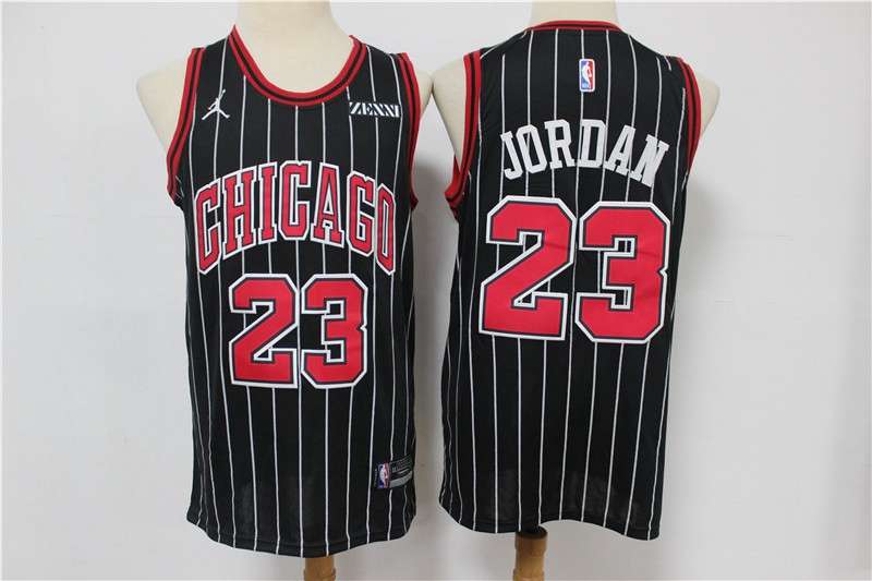 Chicago Bulls 20/21 Black #23 JORDAN Basketball Jersey (Stitched)