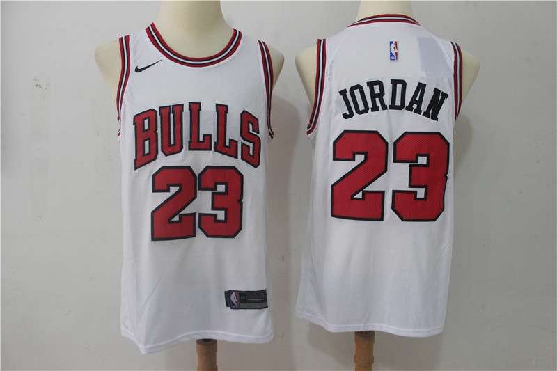 Chicago Bulls 20/21 White #23 JORDAN Basketball Jersey (Stitched)