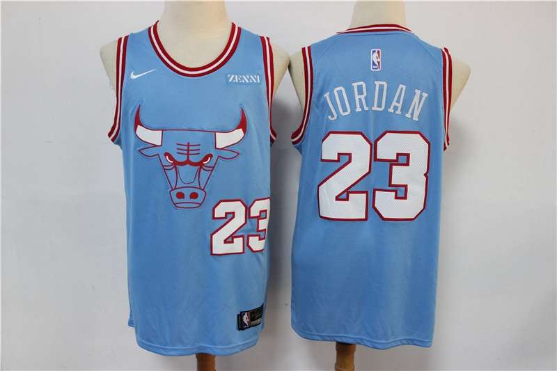 Chicago Bulls 2020 Blue #23 JORDAN City Basketball Jersey (Stitched)