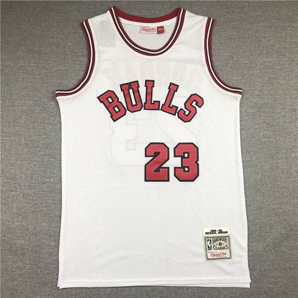 Chicago Bulls White #23 JORDAN Classics Basketball Jersey 03 (Stitched)