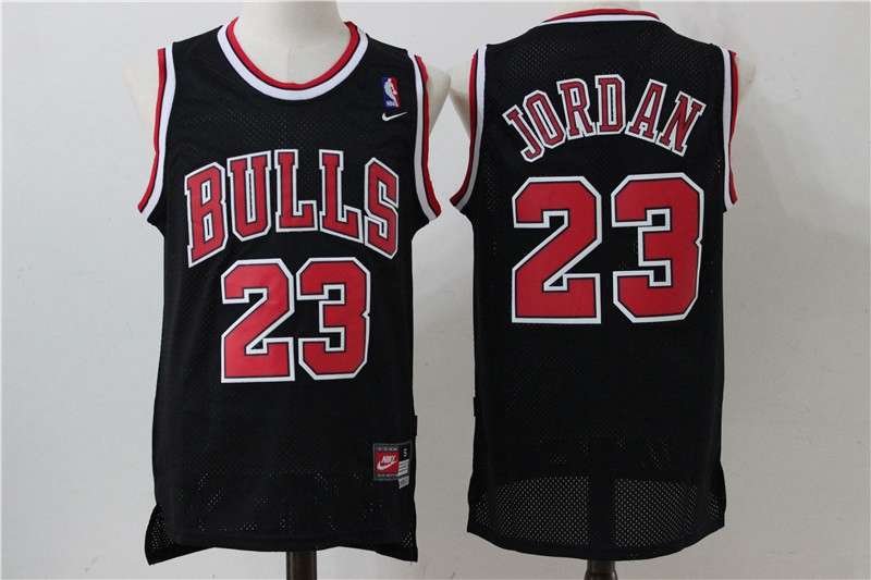 Chicago Bulls Black #23 JORDAN Classics Basketball Jersey 05 (Stitched)
