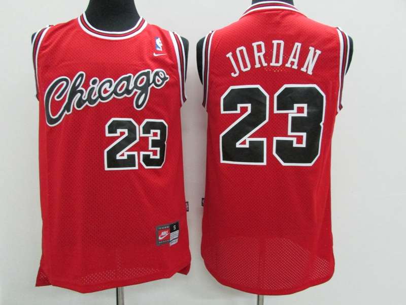 Chicago Bulls Red #23 JORDAN Classics Basketball Jersey (Stitched)