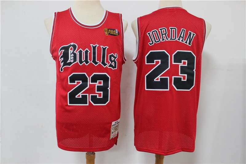 Chicago Bulls Red #23 JORDAN Classics Basketball Jersey 02 (Stitched)