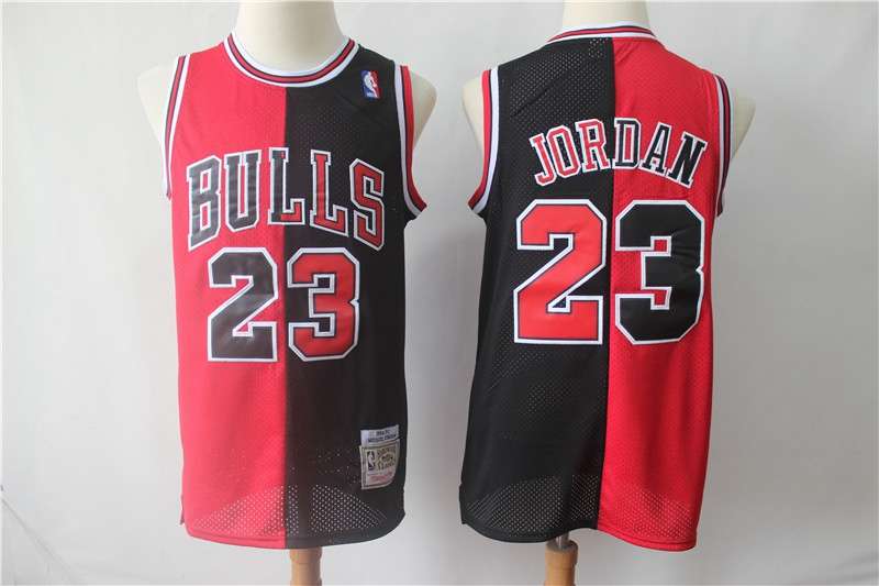 Chicago Bulls Red Black #23 JORDAN Classics Basketball Jersey (Stitched)