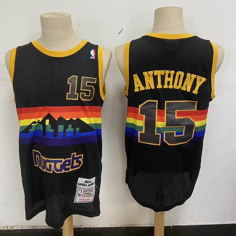 Denver Nuggets 2003/04 Black #15 JOKIC Classics Basketball Jersey (Stitched)