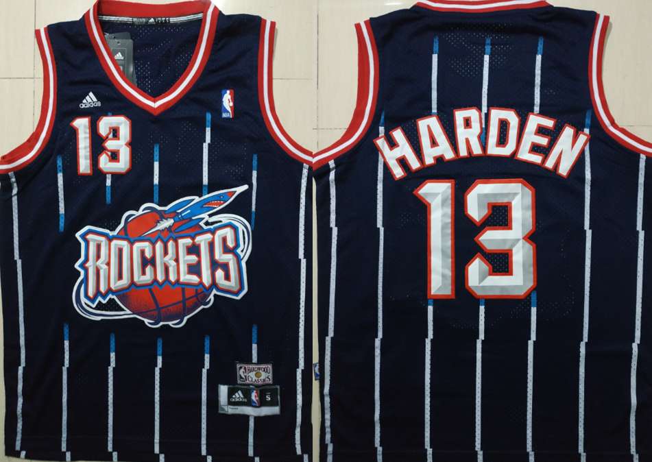 Houston Rockets Dark Blue #13 HARDEN Classics Basketball Jersey (Stitched)
