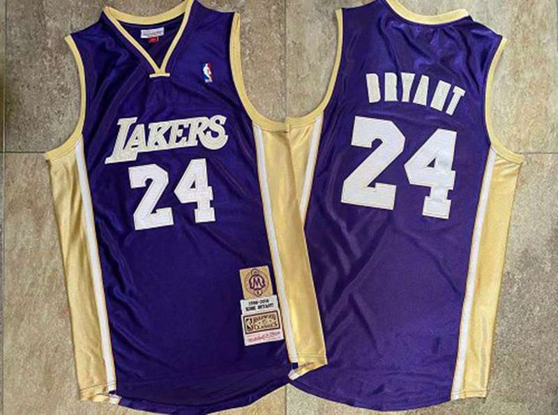 Los Angeles Lakers 2020 Purple #24 BRYANT Classics Basketball Jersey (Closely Stitched)