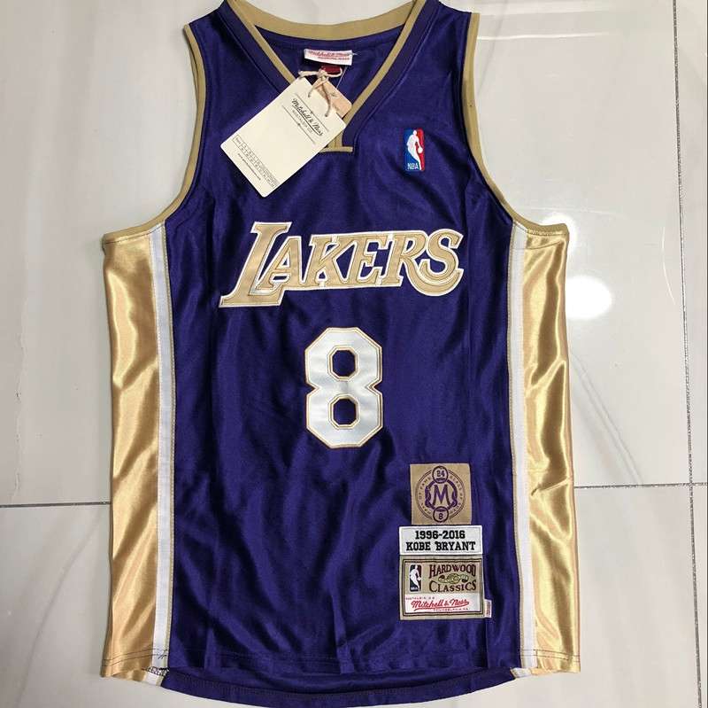 Los Angeles Lakers 2020 Purple #8 BRYANT Classics Basketball Jersey (Closely Stitched)
