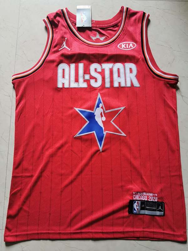 Los Angeles Lakers 2020 Red #24 BRYANT ALL-STAR Basketball Jersey (Stitched)