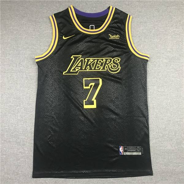 Los Angeles Lakers 2020 Black #7 ANTHONY City Basketball Jersey (Stitched)