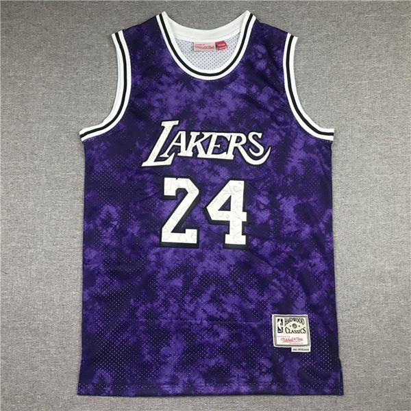 Los Angeles Lakers Purple #24 BRYANT Basketball Jersey (Stitched) 06
