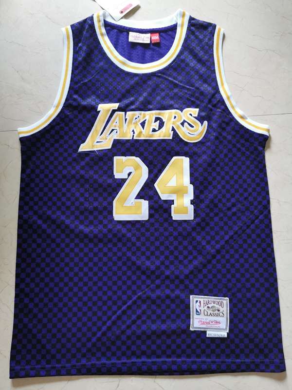 Los Angeles Lakers Purple #24 BRYANT Classics Basketball Jersey (Stitched)