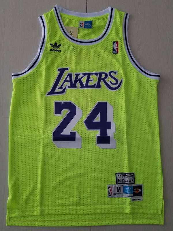 Los Angeles Lakers Green #24 BRYANT Basketball Jersey (Stitched)