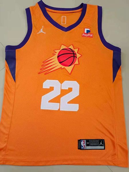 20/21 Phoenix Suns Orange #22 AYTON AJ Basketball Jersey (Stitched)