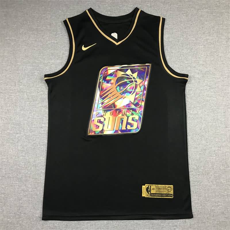 Phoenix Suns 21/22 Black #1 BOOKER Basketball Jersey 02 (Stitched)