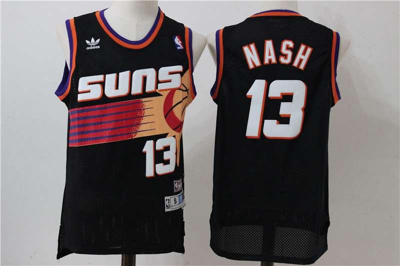 Phoenix Suns Black #13 NASH Classics Basketball Jersey (Stitched)