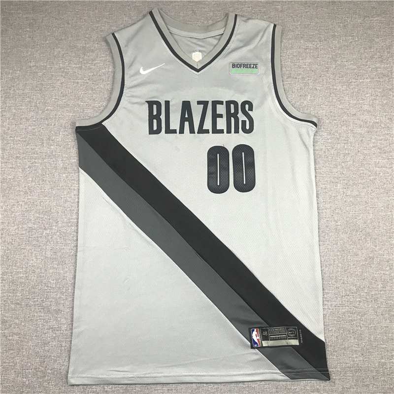Portland Trail Blazers 20/21 Grey #00 ANTHONY Basketball Jersey (Stitched)