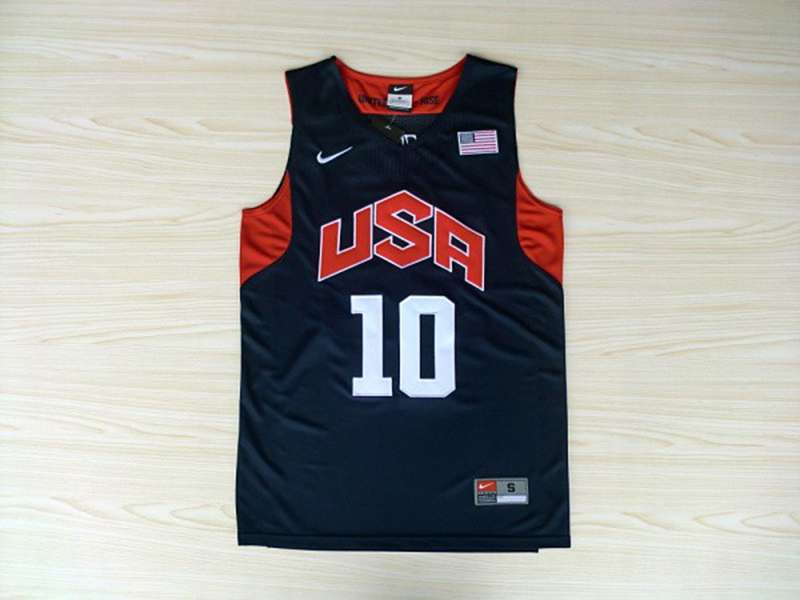 USA 2012 Dark Blue #10 BRYANT Classics Basketball Jersey (Stitched)