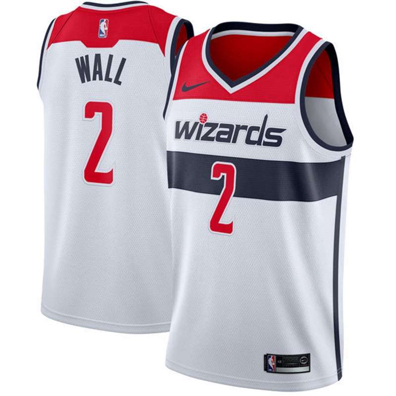 Washington Wizards 20/21 White #2 WALL Basketball Jersey (Stitched)