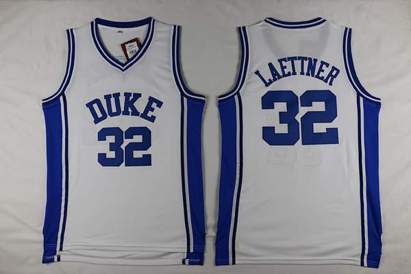 Duke Blue Devils White #32 LAETTNER NCAA Basketball Jersey