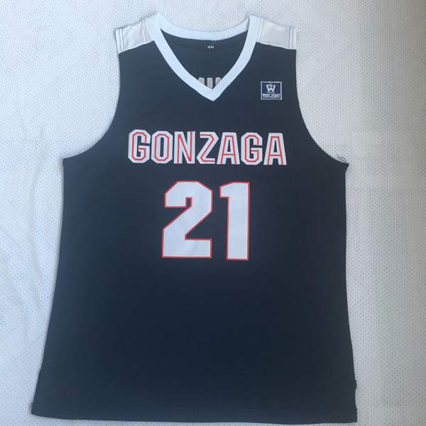 Gonzaga Bulldogs Dark Blue #21 HACHIMURA NCAA Basketball Jersey