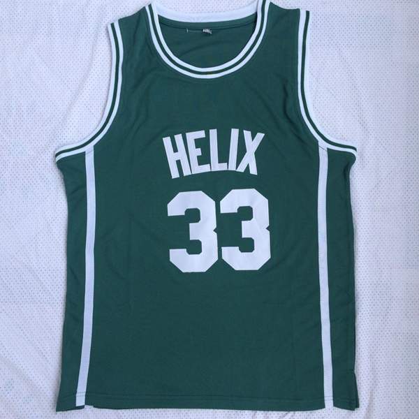 Helix Green #33 WALTON Basketball Jersey