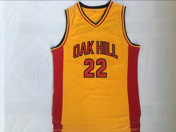 Oak Hill Yellow #22 ANTHONY Basketball Jersey