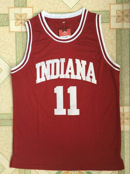 Indiana State Sycamores Blue #11 THOMAS NCAA Basketball Jersey