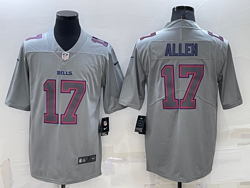 Buffalo Bills Grey Atmosphere Fashion NFL Jersey