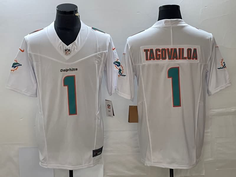 Miami Dolphins White NFL Jersey 04