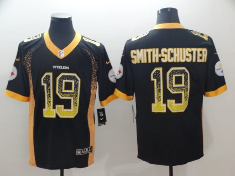 Pittsburgh Steelers Black NFL Jersey 07