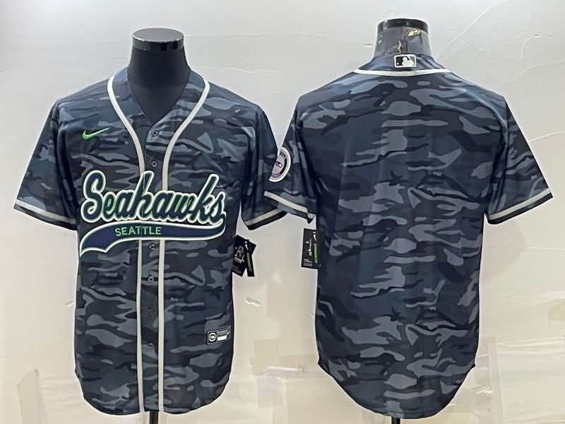 Seattle Seahawks Camouflage MLB&NFL Jersey