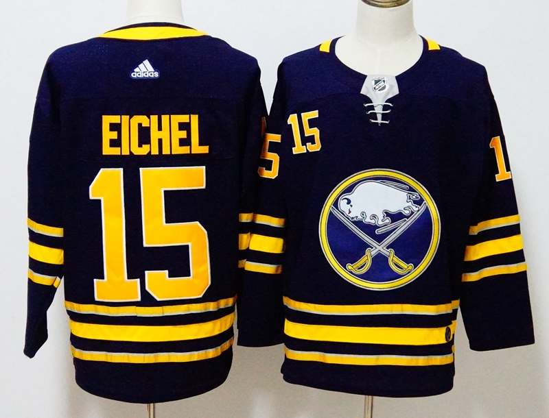 Buffalo Sabres Dark Blue #15 EICHEL NHL Jersey